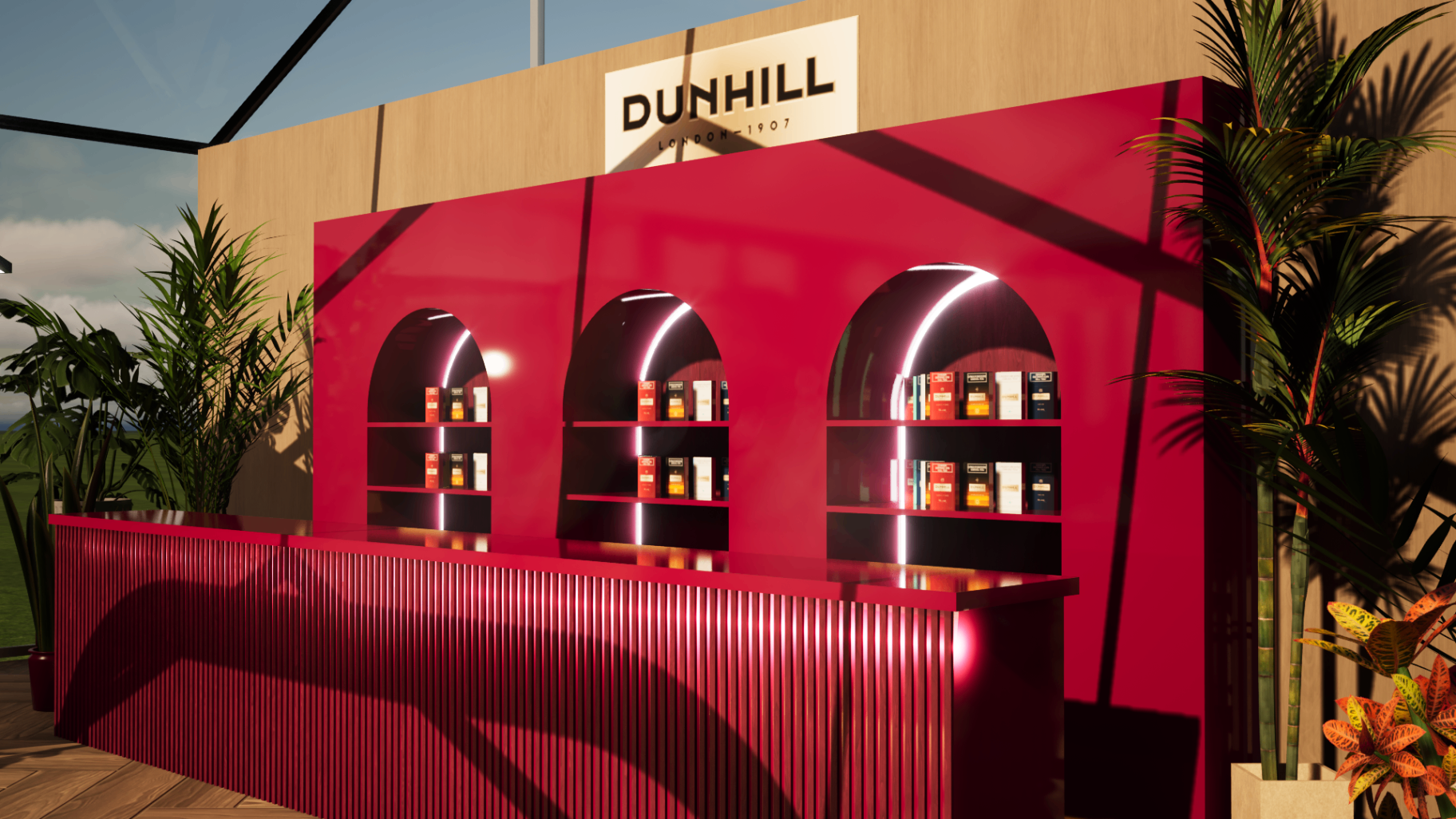 Dunhill premium activation guest journey at Durban July 2026