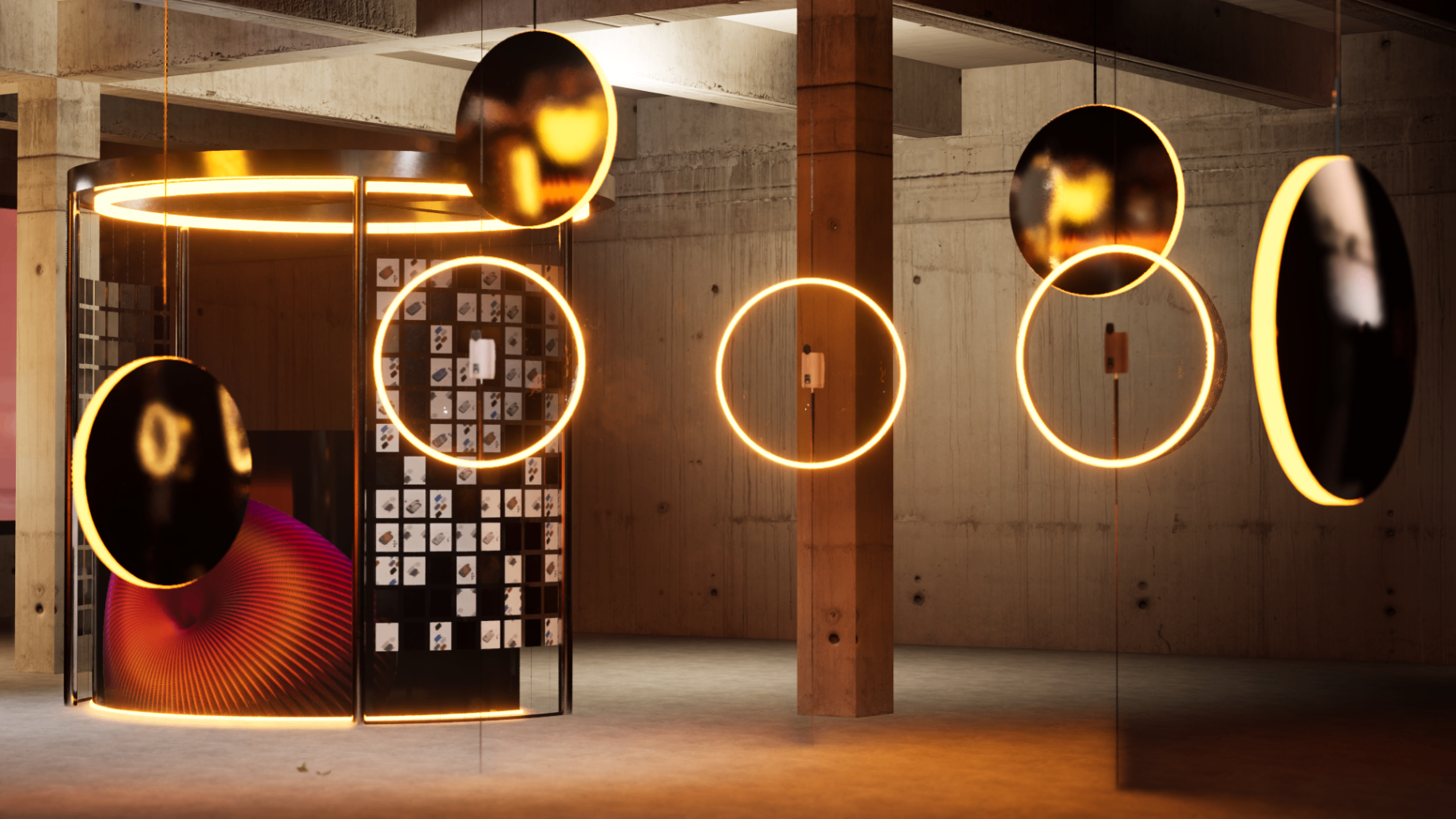 Branded reveal architecture for the VUSE Ultra Concept 1 product launch